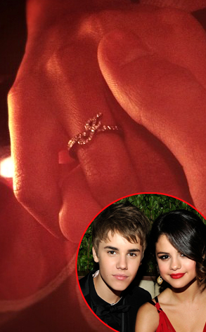 Justin Bieber, Selena Gomez, Ring Justin Bieber, Selena Gomez, Ring